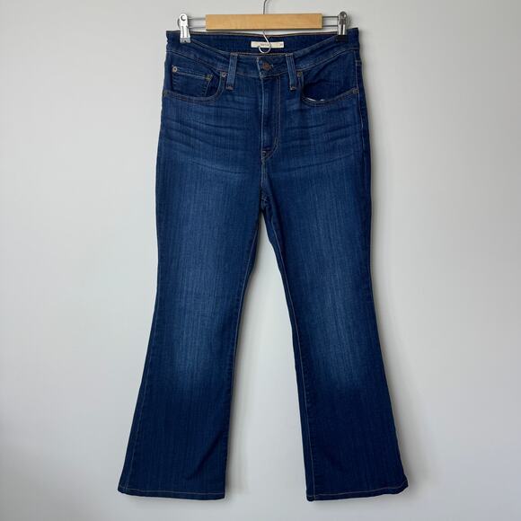 Levi's 726 Medium Wash Flare Jean Size 30 - Picture 2 of 11